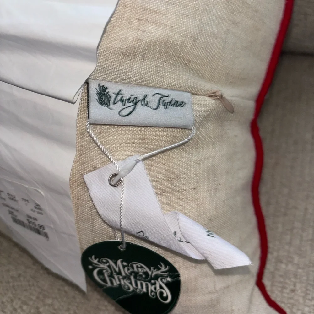 Twig & Twine Holiday Throw Pillows